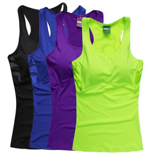 Shirt Women Sport Top Gym Jogging Vest